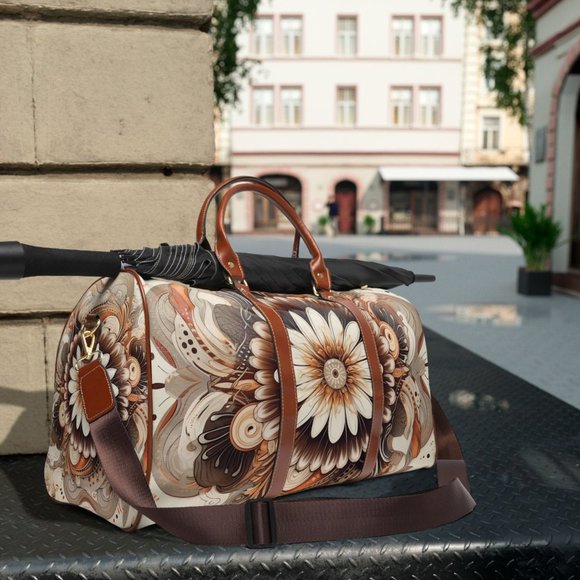 Travel Bag for men,Unisex travel bag,  Everyday Travel Bag, Colorful Travel Bag - Picture 8 of 9